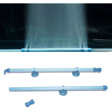 Lot de 2 tubes à air pour aquarium, compatibles avec les pompes d'aquarium et les systèmes hydroponiques. (1/5)