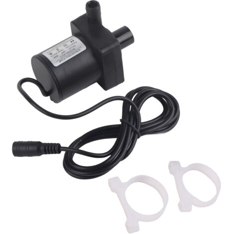 Pompe submersible CC mini silencieuse à moteur sans balais pour piscines, bassins et aquariums, 12 V, 18 W, 800 l/h (1/5)