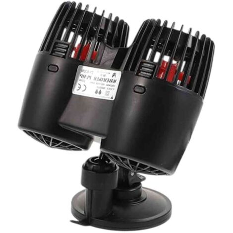 Pompe de circulation d'eau pour aquarium, machine à vagues silencieuse avec ventouses de fixation résistantes, submersible et rotative multi-angles (1/5)
