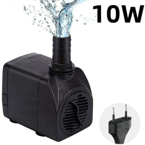 Pompe à fontaine ultra-silencieuse au design compact, pompe submersible polyvalente pour une dissimulation facile dans les aquariums, bassins, fontaines et systèmes hydroponiques. (1/5)