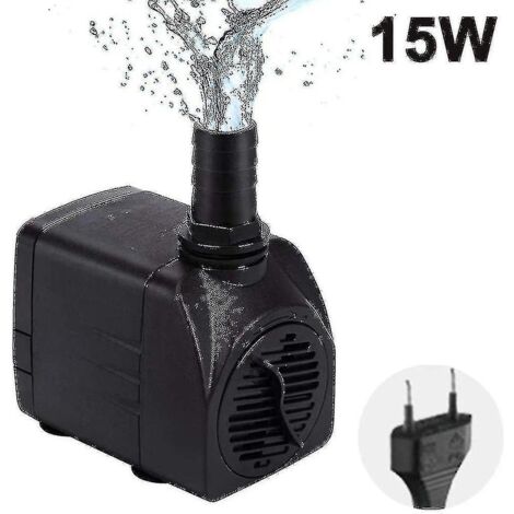 Pompe submersible ultra-silencieuse avec pompe de fontaine et réservoir de 1,5 m. (1/3)