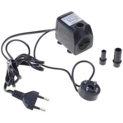Pompe à eau multifonctionnelle avec éclairage LED, filtre d'aquarium submersible en ABS 220 V (1/5)