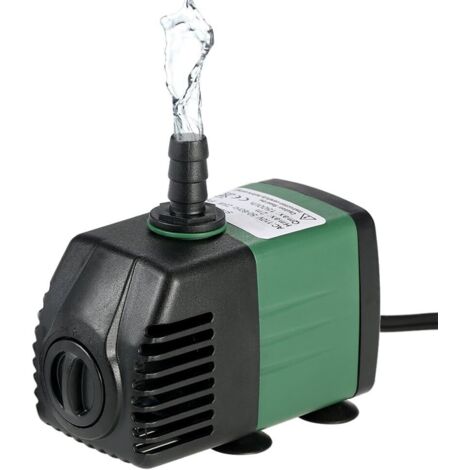 Pompe à eau submersible 1500 L/h 25 W pour fontaines de table, aquariums, bassins, jardins aquatiques et systèmes hydroponiques, avec 2 buses, 220-240 V CA (1/5)