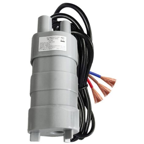 Pompe à eau submersible 600 L/h 5 m pour alimentation CC 12 V, débit élevé, idéale pour les jardins, aquariums, fontaines artisanales et petits projets expérimentaux.
