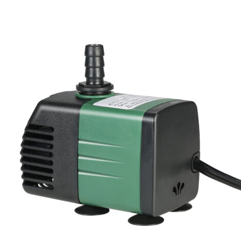Pompe à eau submersible 1500 L/h 25 W pour aquarium, fontaines de table, bassins de jardin et systèmes hydroponiques, avec 2 buses, 220-240 V CA (1/5)