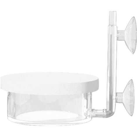 Diffuseur d'air pour aquarium, pompe à bulles, diffuseur d'oxygène, pierre à air à ventouse, pierre à bulles nano blanche M (1/5)