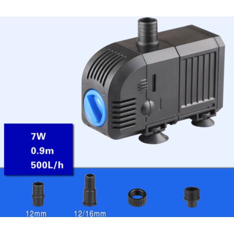 Pompe submersible, pompe à eau, pompe de filtration micro-circulation d'eau (7w HJ-500 (0,3KG)) (1/5)