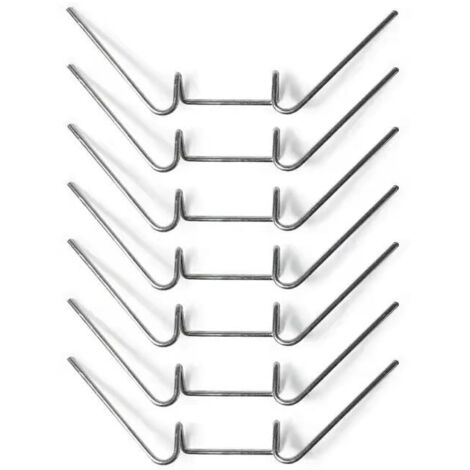Pinces de fixation pour verre de serre en acier inoxydable de type W pour l'entretien des serres et accessoires de serre (1/3)