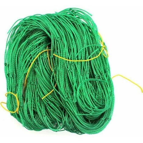 Support pour plantes H 3,6 x 1,8 m Treillis optimal pour jardin et serre Filet de jardin pour concombres et plantes grimpantes Largeur de maille (95 mm) (1/5)