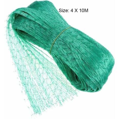 Filet de protection anti-oiseaux pour jardin, filet flexible, matériau PE résistant aux UV et au gel pour une utilisation sur de grandes surfaces, économique et (1/5)