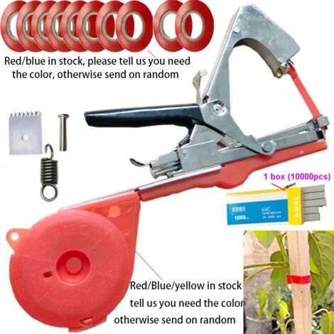 Outils de jardinage, tuteur, plantes, branches, tuteur manuel, machine à tuteurer, légumes en terre, Tapetool, rubans adhésifs, site web Tapener0761