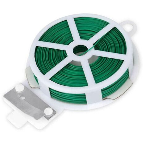 Fil de ligature de 30 m, fil vert pour jardin, fil pour fleurs, fil pour plantes (1/3)
