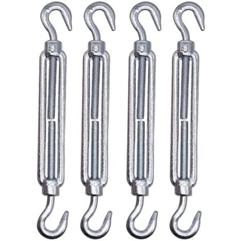 Tendeur de câble réglable M6 avec fermeture auto-agrippante - Tension de câble (4 pièces, M6) (1/3)