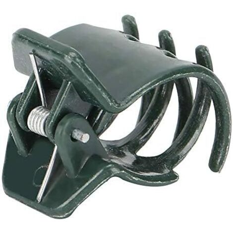 Clips de fixation en plastique de 15 mm (100 pièces) pour plantes, tiges de fleurs, supports et fixations. Outils de jardin pour plantes, vignes, légumes, tomates, etc. (1/5)