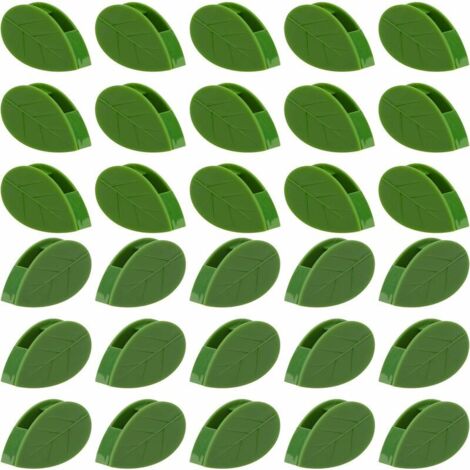 Lot de 30 clips adhésifs invisibles pour plantes grimpantes, fixation murale, attaches pour câbles et autres accessoires de décoration. (1/5)