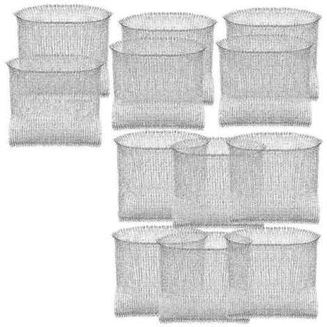 Paniers de protection pour racines de plantes, paniers en fil de fer, filets anti-taupes et anti-campagnols, paniers en fil de fer pour pots de jardin, rosiers souterrains (1/5)
