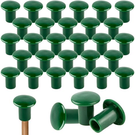 36 couvercles en rotin de bambou pour le jardin, la cour et la maison, support pour plantes (1/5)