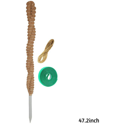Tuteur en mousse pour plantes d'intérieur, tige de support résistante à l'usure pour plantes grimpantes, 120 cm (47,2 pouces). (1/5)