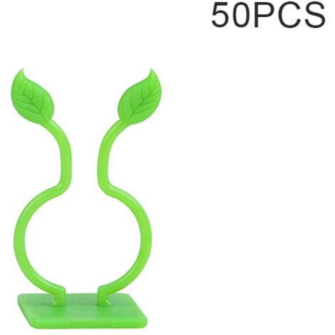 Lot de 20/50 fixations murales pour plantes grimpantes, crochets auto-adhésifs pour la décoration de votre jardin. Grande taille. (1/5)