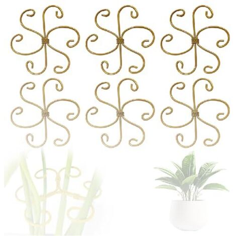 Support incurvé réutilisable pour plantes grimpantes, arche de soutien douce pour plantes en pot et légumes grimpants, forme décorative en cœur (1/5)