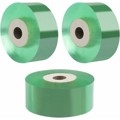 Ruban adhésif de pépinière 100 m x 3 rouleaux, ruban de finition autocollant, ruban de réparation pour jeunes plants d'arbres fruitiers greffés au jardin (1/5)