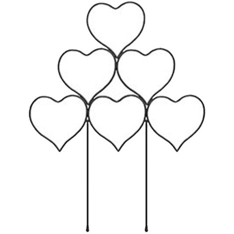 Support pour plantes d'intérieur, idéal pour les plantes grimpantes, support de jardin empilable, support pour plantes en pot, petit support pour plantes d'intérieur, support pour lierre et fleurs. (1/5)