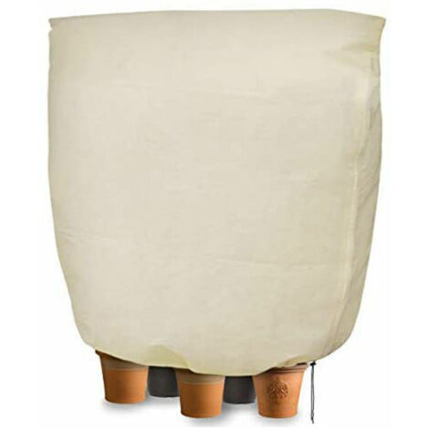 Protection hivernale pour plantes, couverture polaire d'hiver 80 g/m² pour plantes en pot et rosiers (240 x 200 cm) (1/5)