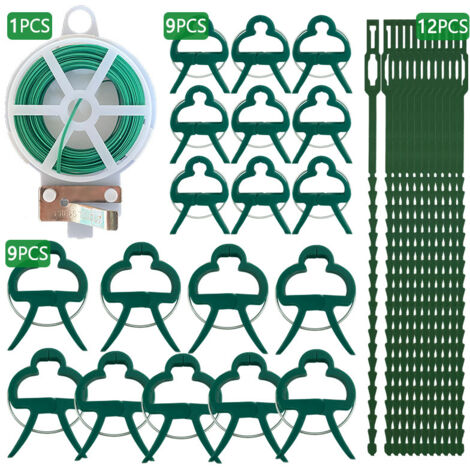 Kit de fixation pour plantes en 31 pièces pour pierres de jardin (1/5)