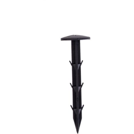 Clous de jardin en plastique, petits clous de 11 cm de long, lot de 50. (1/5)