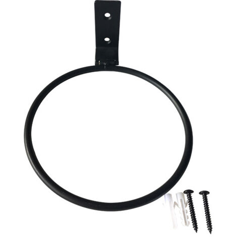 Support suspendu pour pot de fleurs, support pour plantes d'intérieur/de balcon/d'extérieur, fixation murale (1/5)