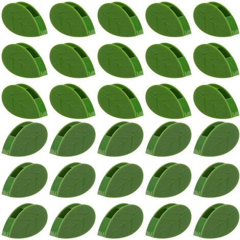 Support mural adhésif pour plantes grimpantes, invisible, pour organiser les câbles et décorer les plantes grimpantes. (1/5)