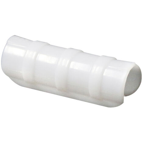 20 pinces de serrage blanches de 20 mm pour tiges de plantes, serres et films plastiques, fixation de filets (1/5)