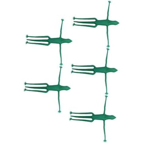Lot de 5 attaches décoratives pour plantes, clips de jardin, attaches réutilisables pour plantes, fils de fer pour plantes et animaux de compagnie (1/5)