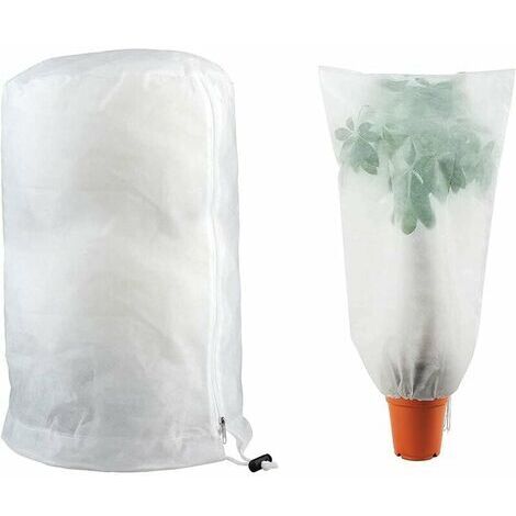 Housse de protection hivernale pour plantes et fruits de jardin - Protégez vos plantes du froid - Ajustable avec Dr (1/5)