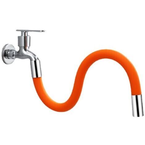 Rallonge de robinet de 50 cm - rallonge flexible et malléable - rotation à 360° - économie d'eau - installation rapide et sans outil (1/3)