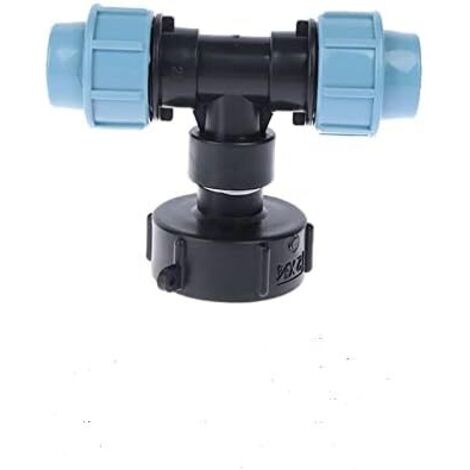Adaptateur pour conteneur IBC, installation facile, utilisation pratique, raccord pour réservoir d'eau, raccord de tuyau en plastique de haute qualité, non toxique (1/3)