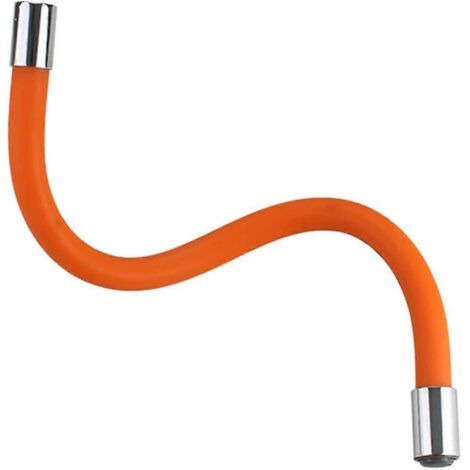 Rallonge flexible pour robinet de cuisine, tuyau de pulvérisation pour robinet de cuisine, rallonge de robinet rotative anti-éclaboussures à 360 degrés (30 cm) (1/5)