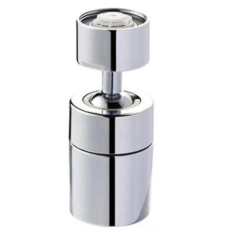 Mitigeur de cuisine avec aérateur, double pommeau pivotant en laiton, 80 mm, grand modèle (1/5)