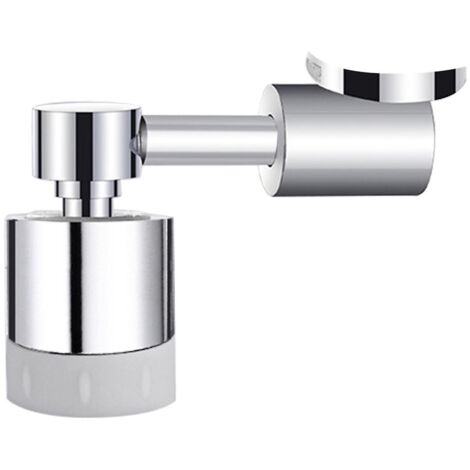 Nouvelle rallonge pivotante pour robinet d'évier, avec filtre anti-éclaboussures pliable et aérateur, adaptateur pour robinet de cuisine/salle de bain (1/5)