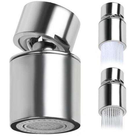 Adaptateur d'aérateur de robinet rotatif à 360° pour économie d'eau [JUN] (1/5)