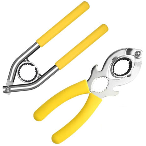 Clé de démontage pour aérateur de robinet, kit de clés pour aérateur de robinet, outil professionnel d'installation et d'entretien pour accessoires de robinetterie de cuisine et de salle de bain (1/5)