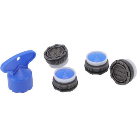 Aérateur de mitigeur d'évier M21,5 mm avec clé pour robinet de salle de bain et cuisine (1/5)