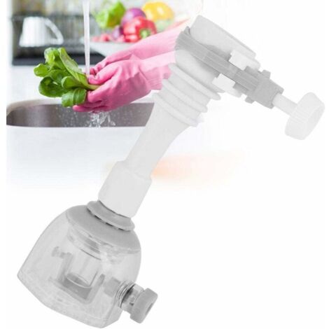 Rallonge de robinet de cuisine rotative à 360° avec aérateur, 2 positions (1/5)