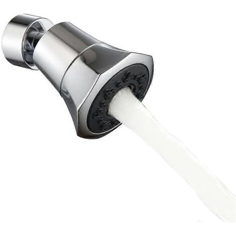 Aérateur de robinet rotatif à 360°, réglable sur 2 positions pour économiser l'eau, avec filetage extérieur M22 ou filetage intérieur M24 CJY (1/5)