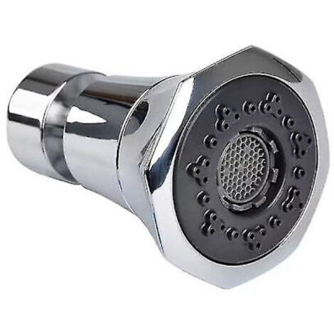 Aérateur de robinet rotatif, filtre à bulles pour économie d'eau, pulvérisateur d'aérateur de robinet universel, rallonge de buse de robinet, filtre pour cuisine et douche, buse à mousse (1/5)