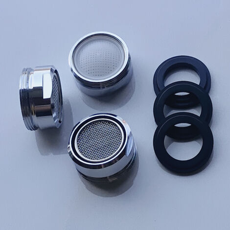 Embout mâle de 23,5 mm, lot de 3 buses de robinet à économie d'eau avec (1/5)