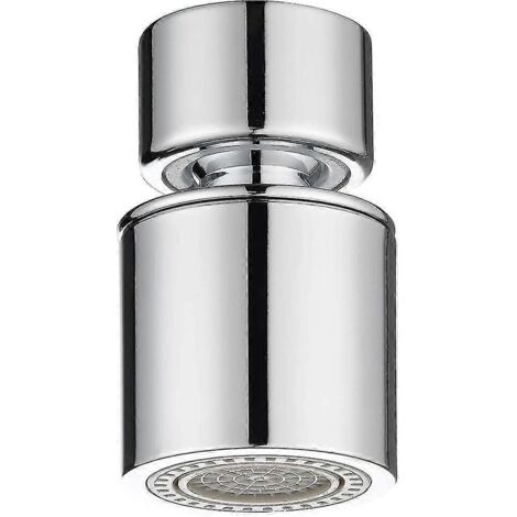 Aérateur de robinet pivotant à 360° pour robinet de cuisine à double fonction, 22 mm (1/5)