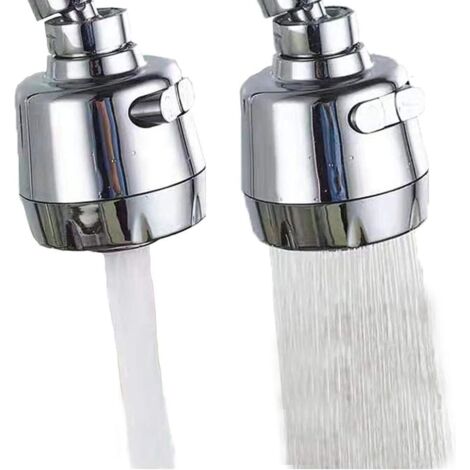 Buse aératrice pivotante à 360° pour robinet de cuisine, accessoires de douchette, buse aératrice pour robinet, tête de robinet 55/64" femelle (1/5)