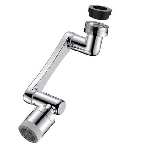 Rallonge de robinet pivotante à 1080° avec 2 configurations de bec (1/5)