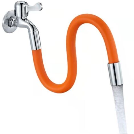 Rallonge de robinet pivotante à 360° pour plomberie et cuisine, universelle, 30 cm (1/3)